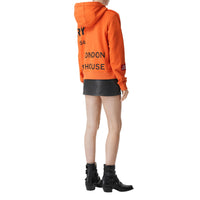 Sweat-shirt à capuche oversize en coton Horseferry - Bright Orange