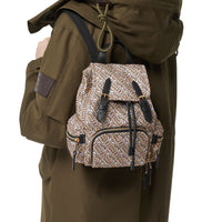 Petit sac The Rucksack en nylon Monogram - Beige