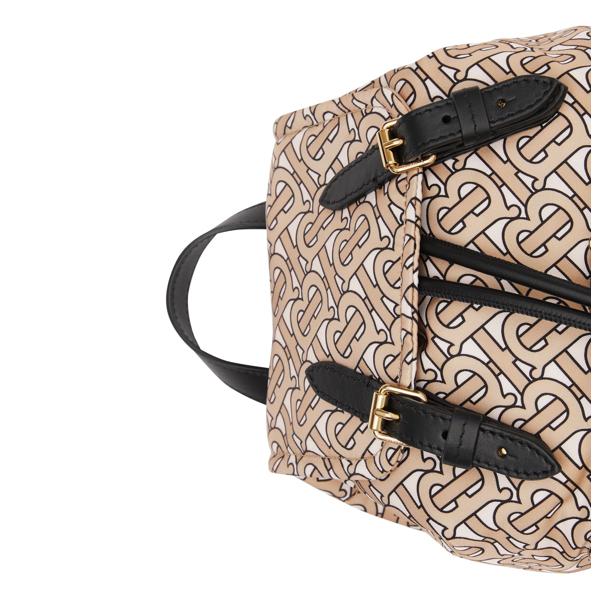 Petit sac The Rucksack en nylon Monogram - Beige