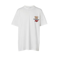 T-shirt oversize en coton Monogram - White