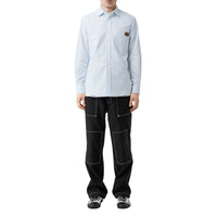 Chemise Oxford en coton à logo - Sky Blue