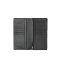 Portefeuille continental en cuir Monogram - Black