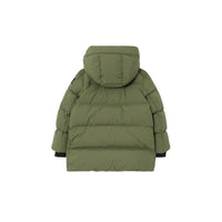 Doudoune rembourrée en duvet avec capuche amovible - Poplar Green