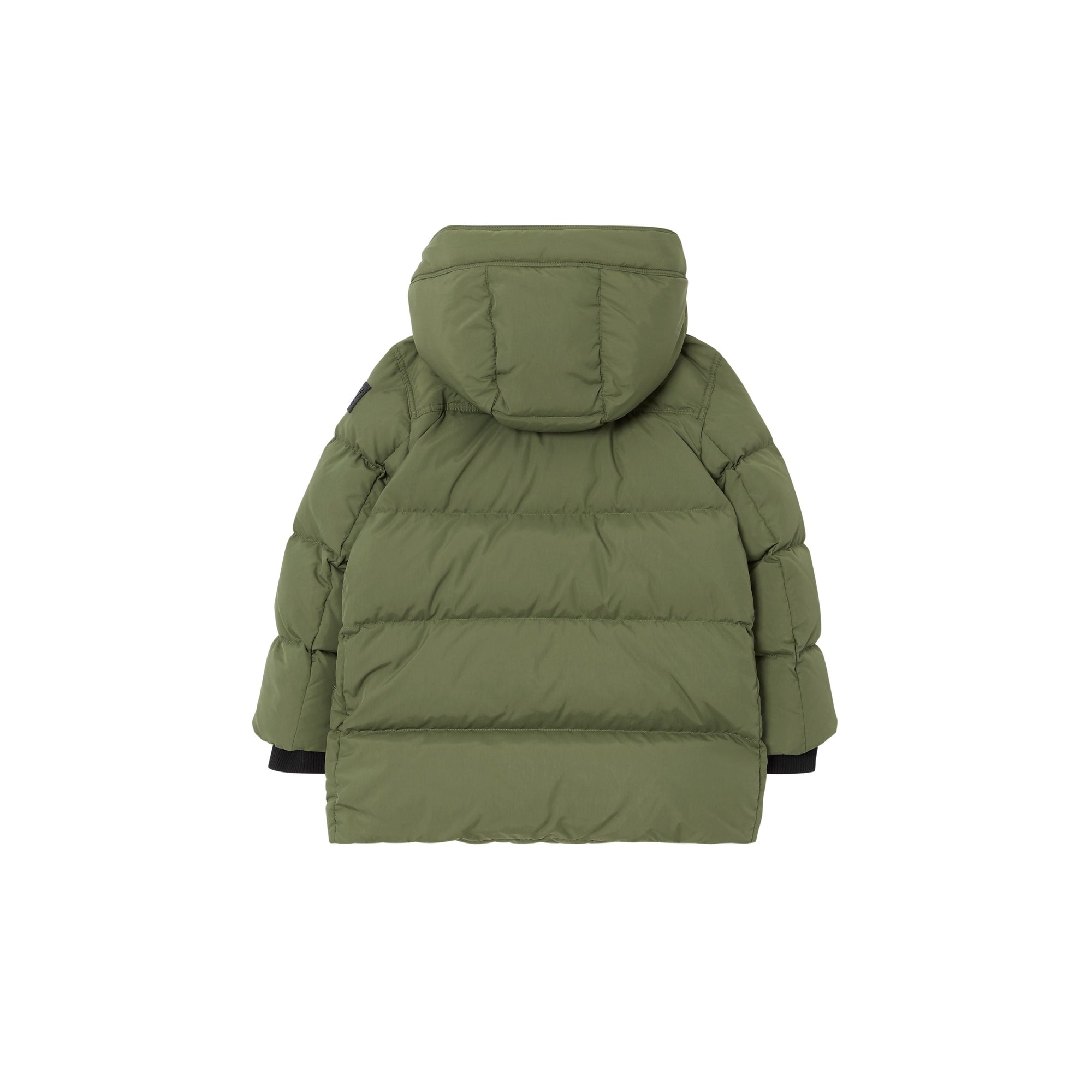 Doudoune rembourrée en duvet avec capuche amovible - Poplar Green