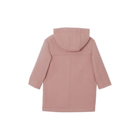 Duffle-coat en laine et cachemire mélangés avec logo - Lavender Pink