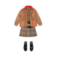 Veste légère matelassée avec rayures iconiques - Bronze