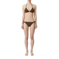 Bikini triangle Monogram - Bridle Brown