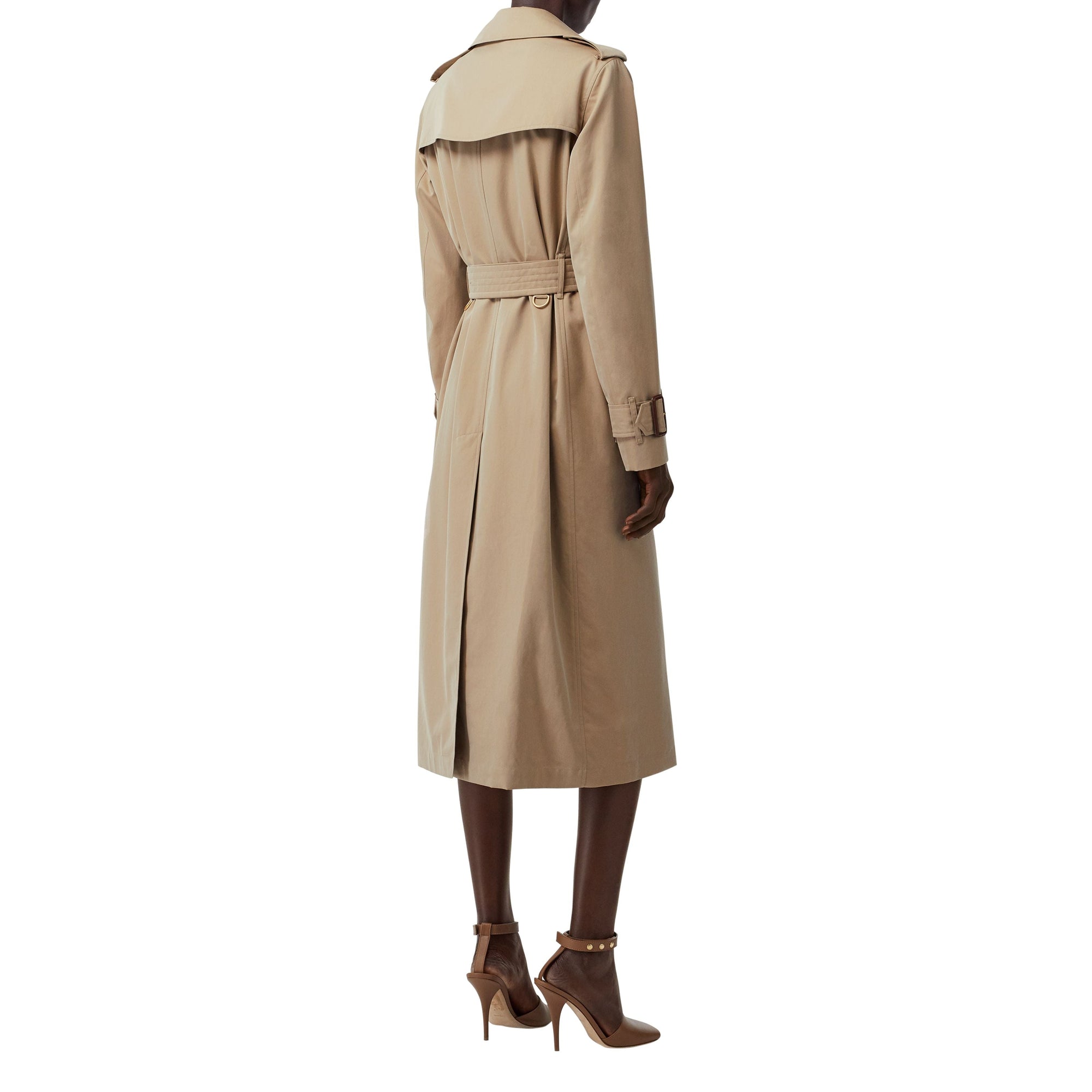 Trench en gabardine tropicale - Honey