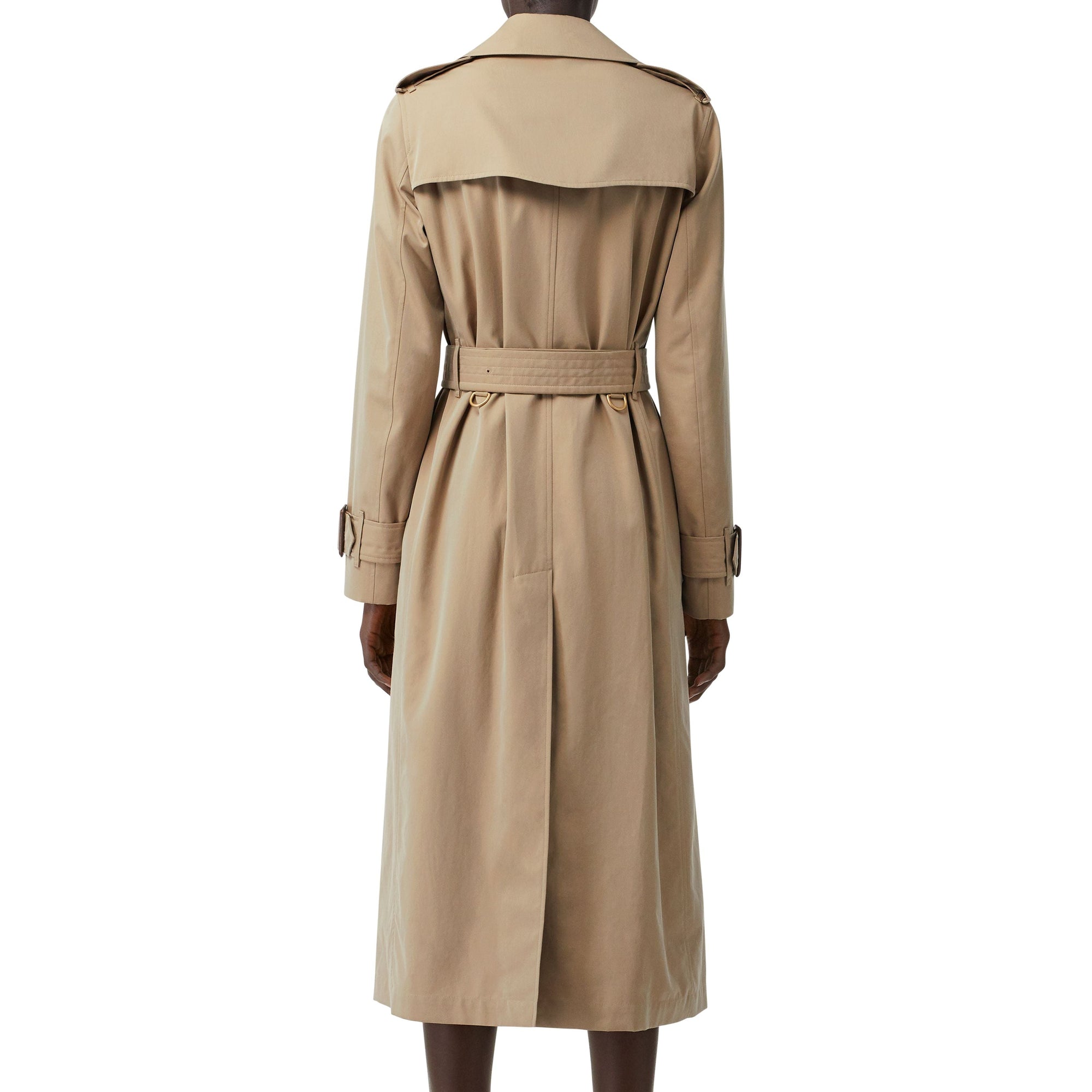 Trench en gabardine tropicale - Honey