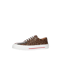 Sneakers en toile écologique rayées Monogram - Bridle Brown