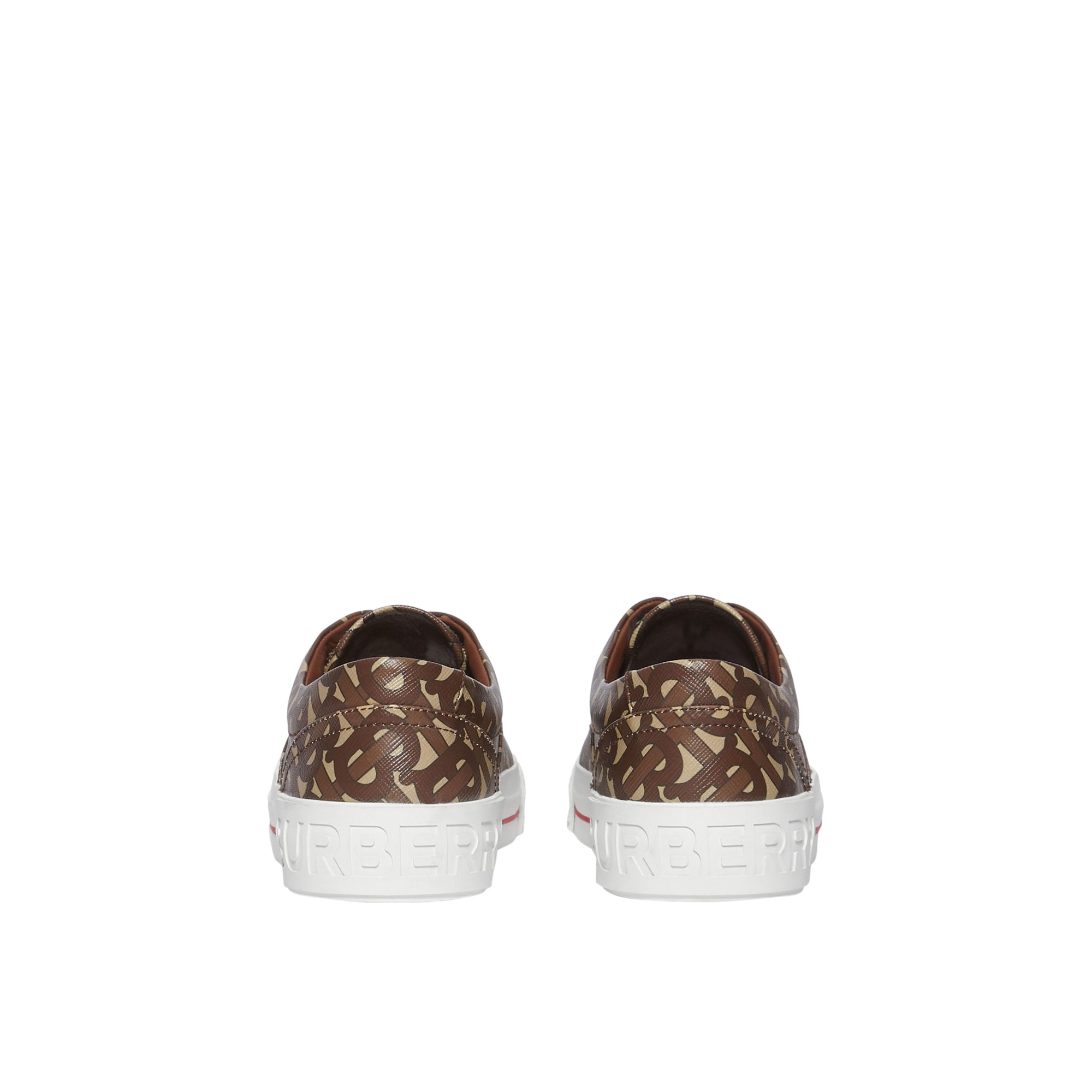 Sneakers en toile écologique rayées Monogram - Bridle Brown