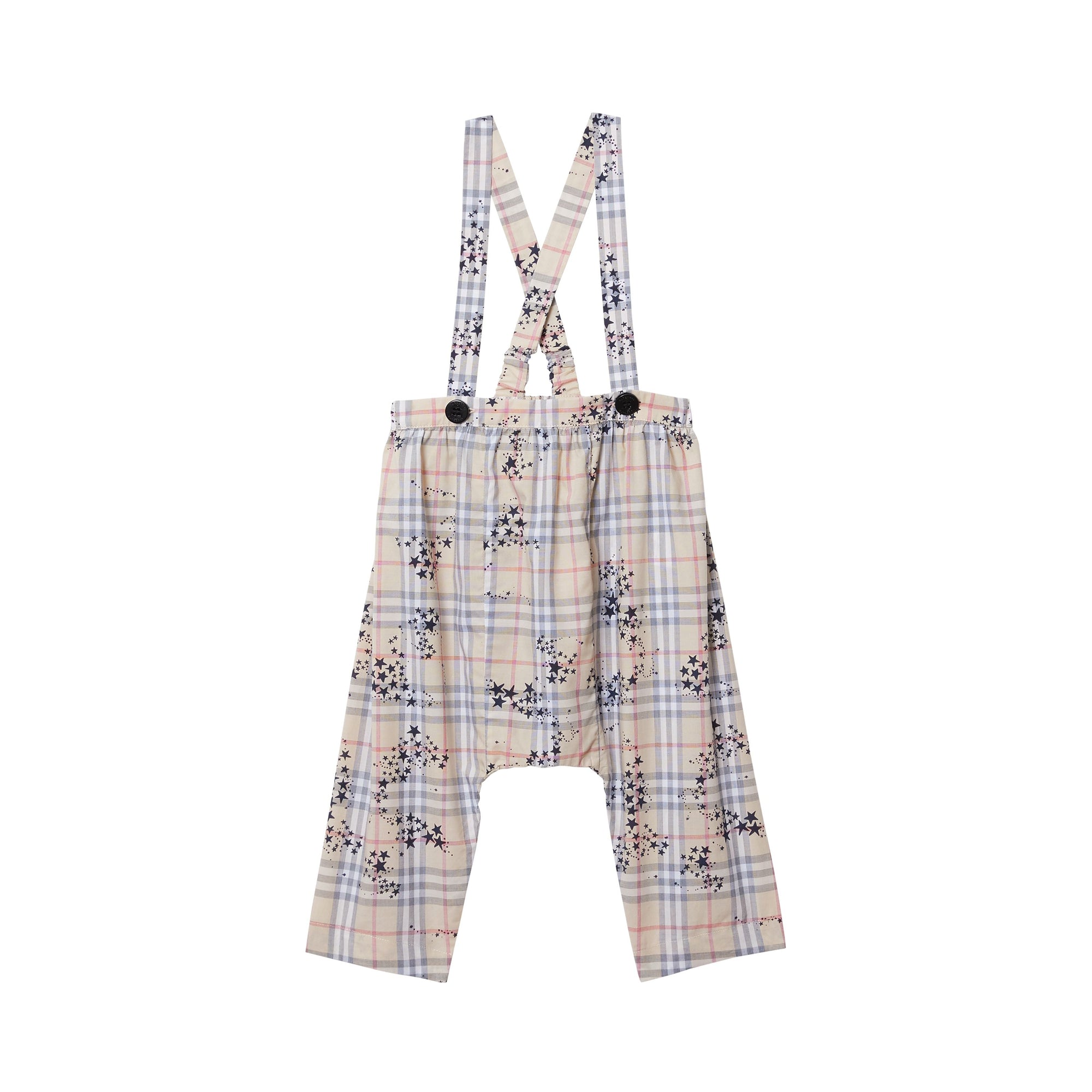 Coffret cadeau 2 pièces pour bébé imprimé étoilé - Bright Navy Pattern