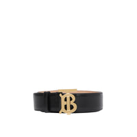 Ceinture en cuir Monogram - Black