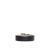 Ceinture en cuir Monogram - Black