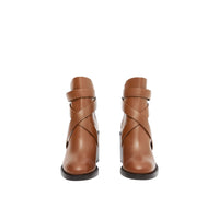Bottines en cuir Monogram - Tan