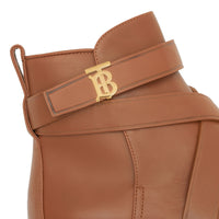 Bottines en cuir Monogram - Tan