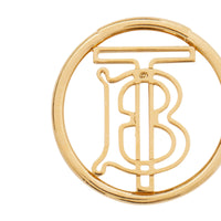 Boucles d'oreilles plaquées or Monogram - Light Gold