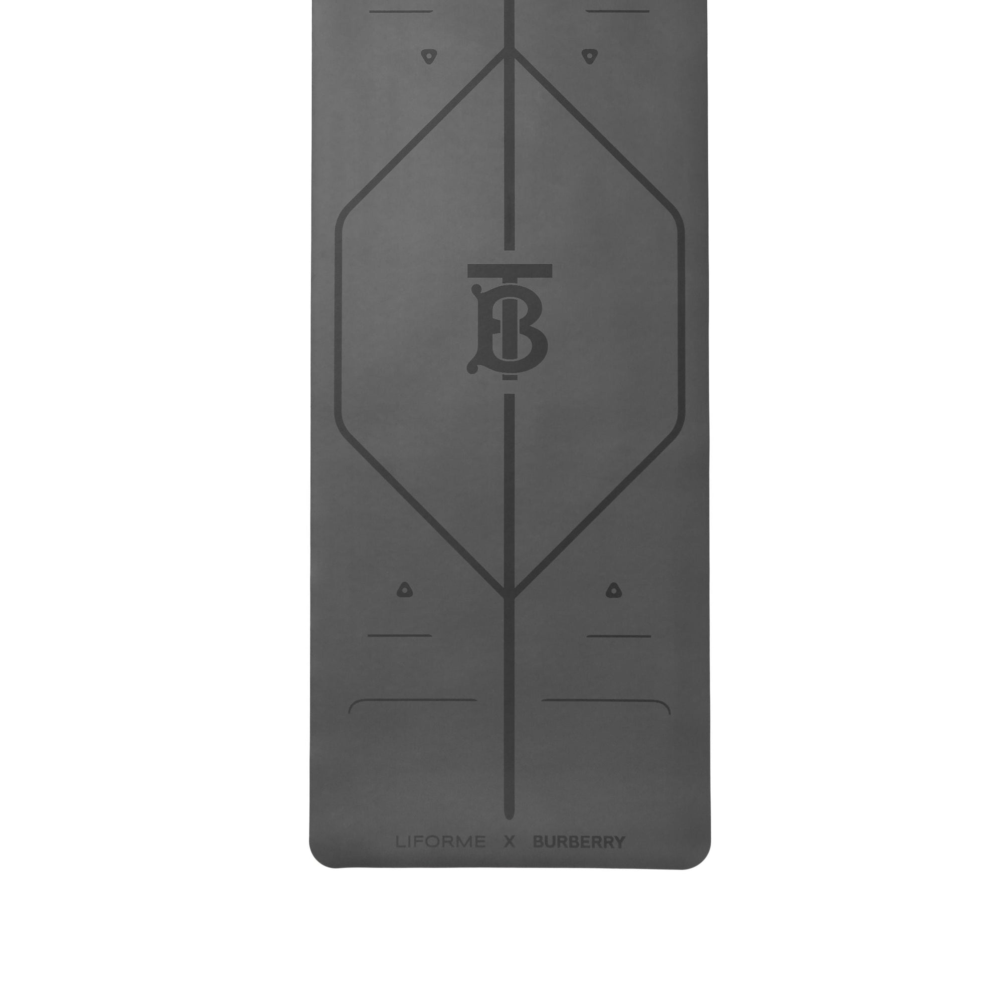 Tapis de yoga Monogram Liforme x Burberry en cuir - Bridle Brown