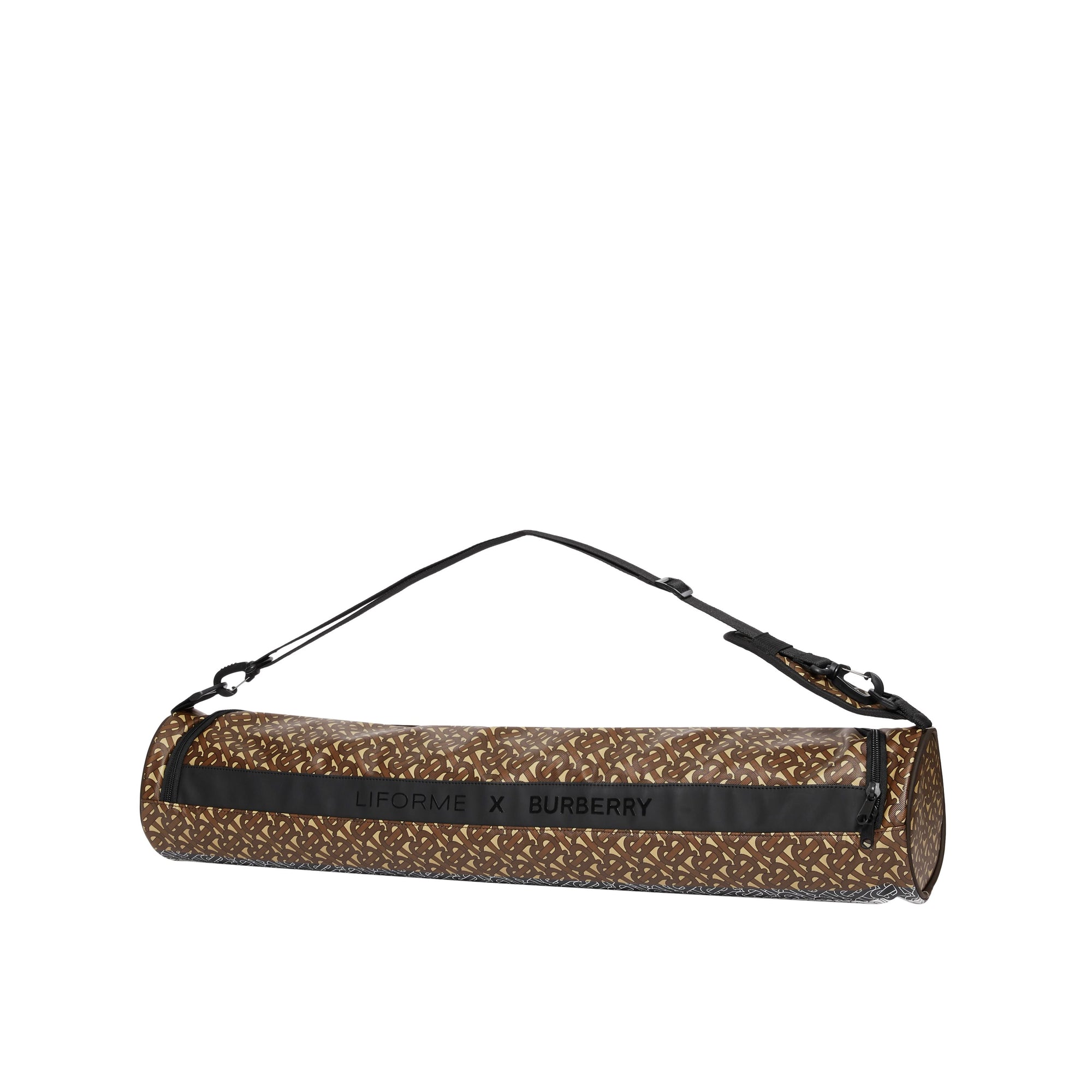 Tapis de yoga Monogram Liforme x Burberry en cuir - Bridle Brown