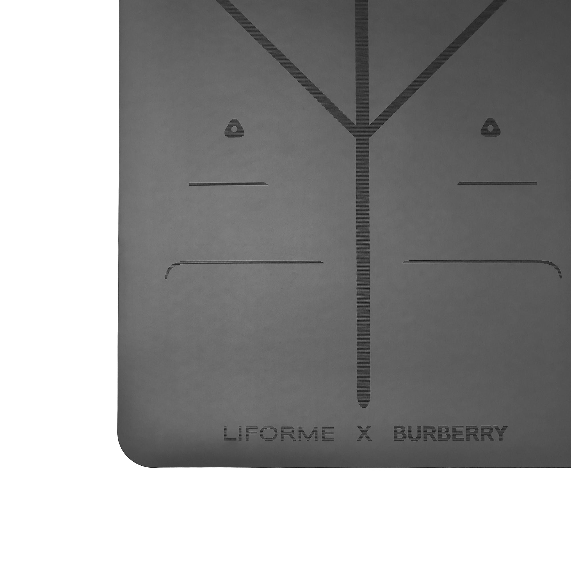 Tapis de yoga Monogram Liforme x Burberry en cuir - Bridle Brown