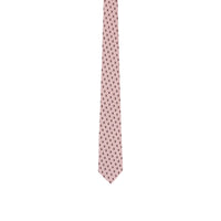 Cravate classique en jacquard de soie Monogram - Pale Pink