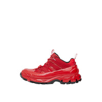 Sneakers Arthur en nylon et cuir velours - Red