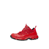 Sneakers Arthur en nylon et cuir velours - Red