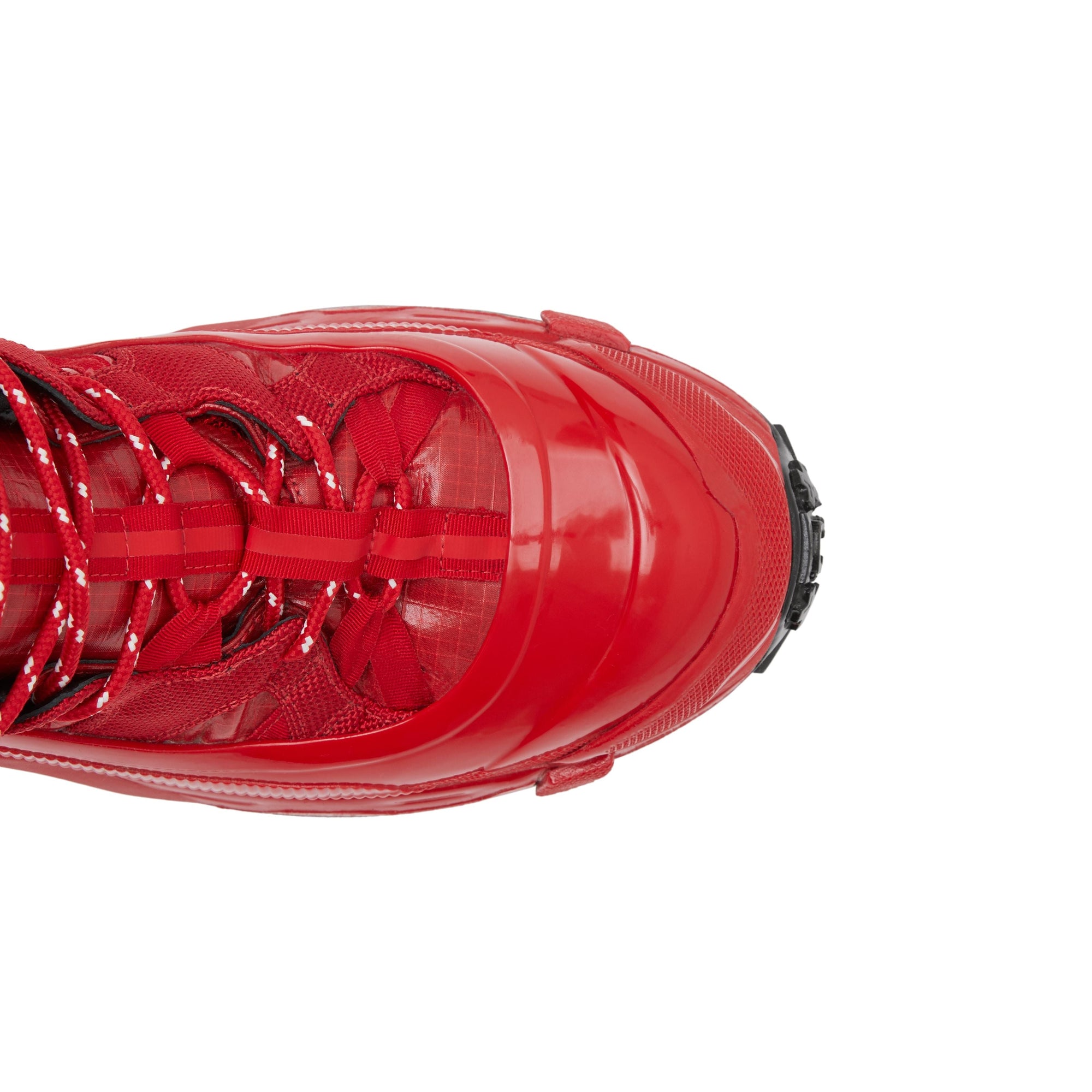 Sneakers Arthur en nylon et cuir velours - Red