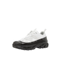 Sneakers Arthur en nylon et cuir velours - White