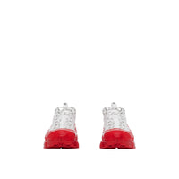 Sneakers Arthur en nylon et cuir velours - White & Red