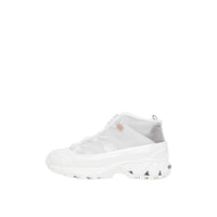 Sneakers Arthur en nylon et cuir velours - White