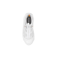 Sneakers Arthur en nylon et cuir velours - White