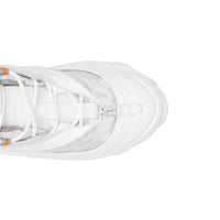 Sneakers Arthur en nylon et cuir velours - White