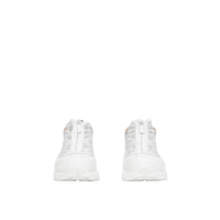 Sneakers Arthur en nylon et cuir velours - White