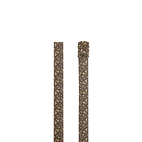 Ceinture en toile écologique Monogram - Bridle Brown