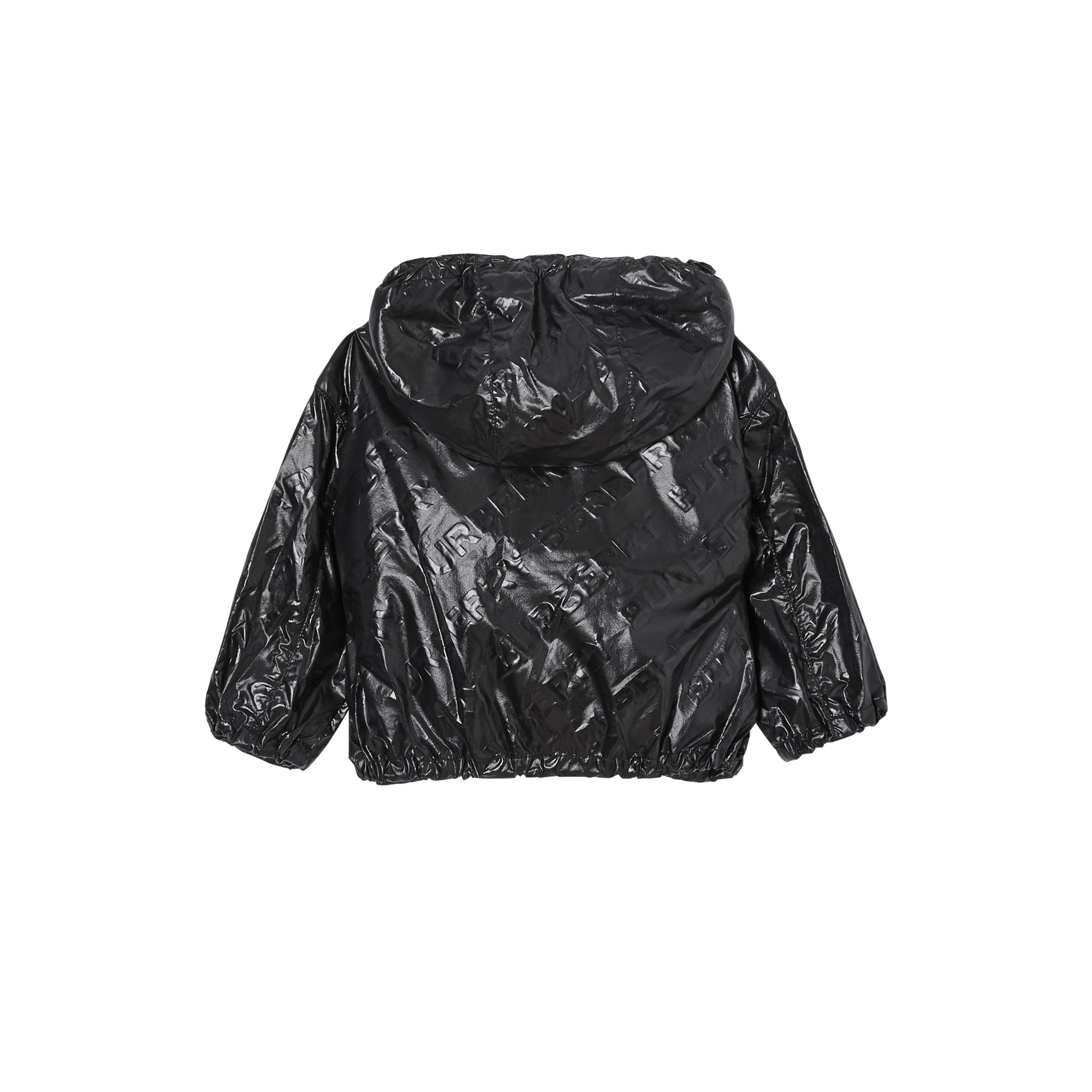 Veste légère à capuche avec logo - Black
