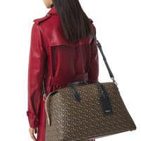 Fourre-tout en toile écologique Monogram - Bridle Brown