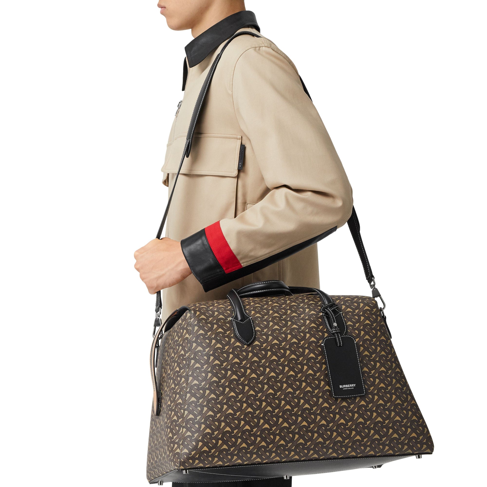 Fourre-tout en toile écologique Monogram - Bridle Brown