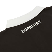 Robe polo en jersey de coton Kingdom - Black