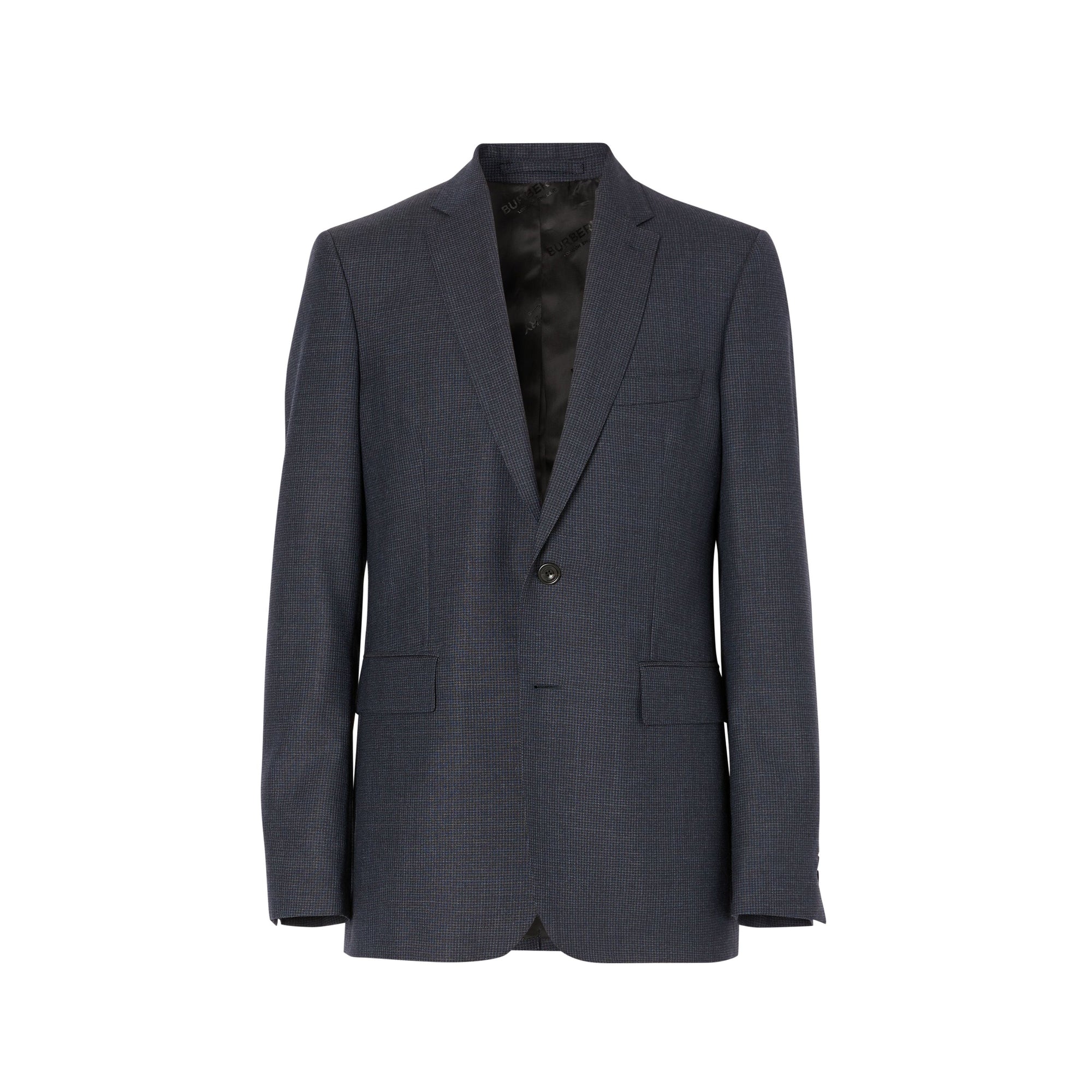 Costume slim en laine - Navy Pattern