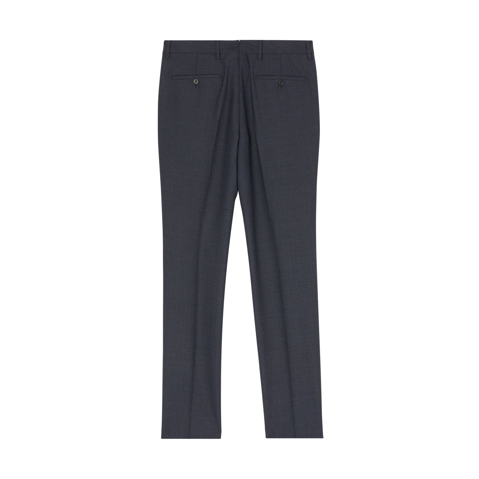 Costume slim en laine - Navy Pattern