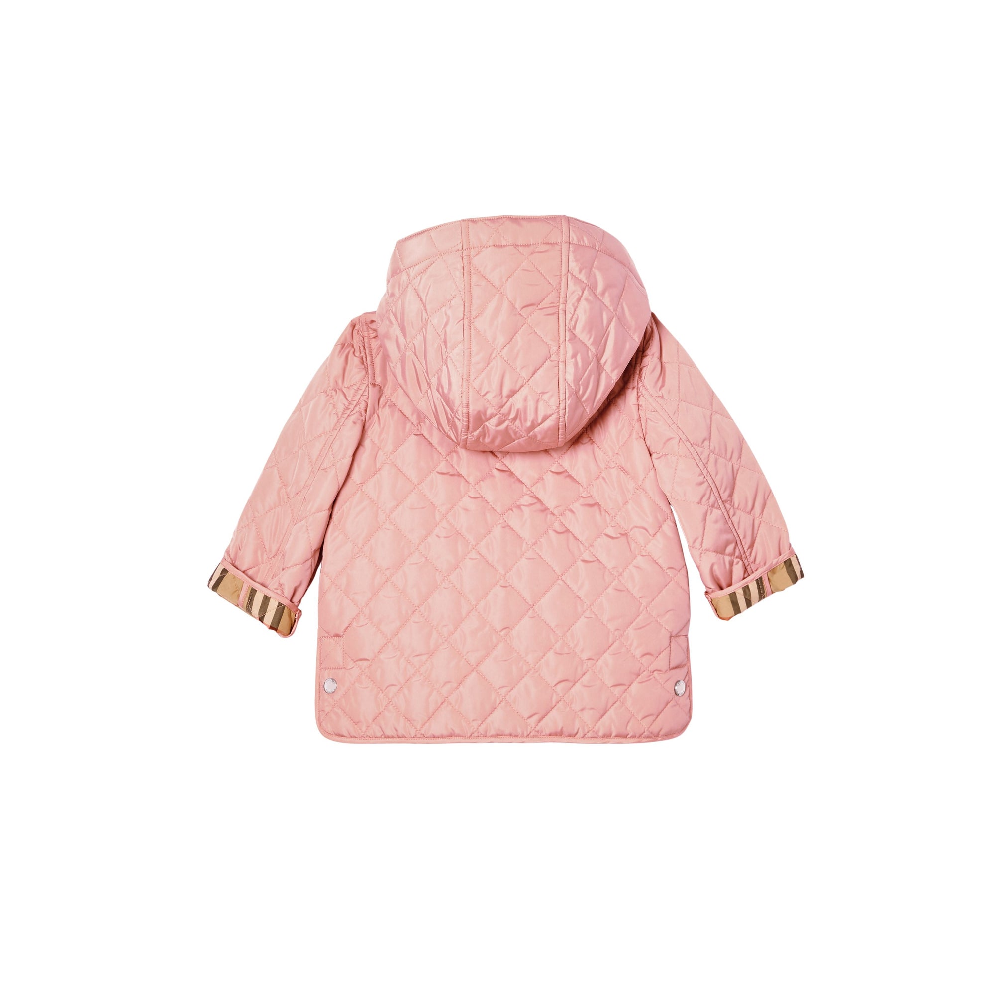 Veste matelassée avec capuche amovible - Dusty Pink