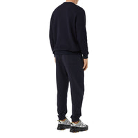 Sweat-shirt en coton avec logo - Navy