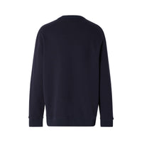 Sweat-shirt en coton avec logo - Navy