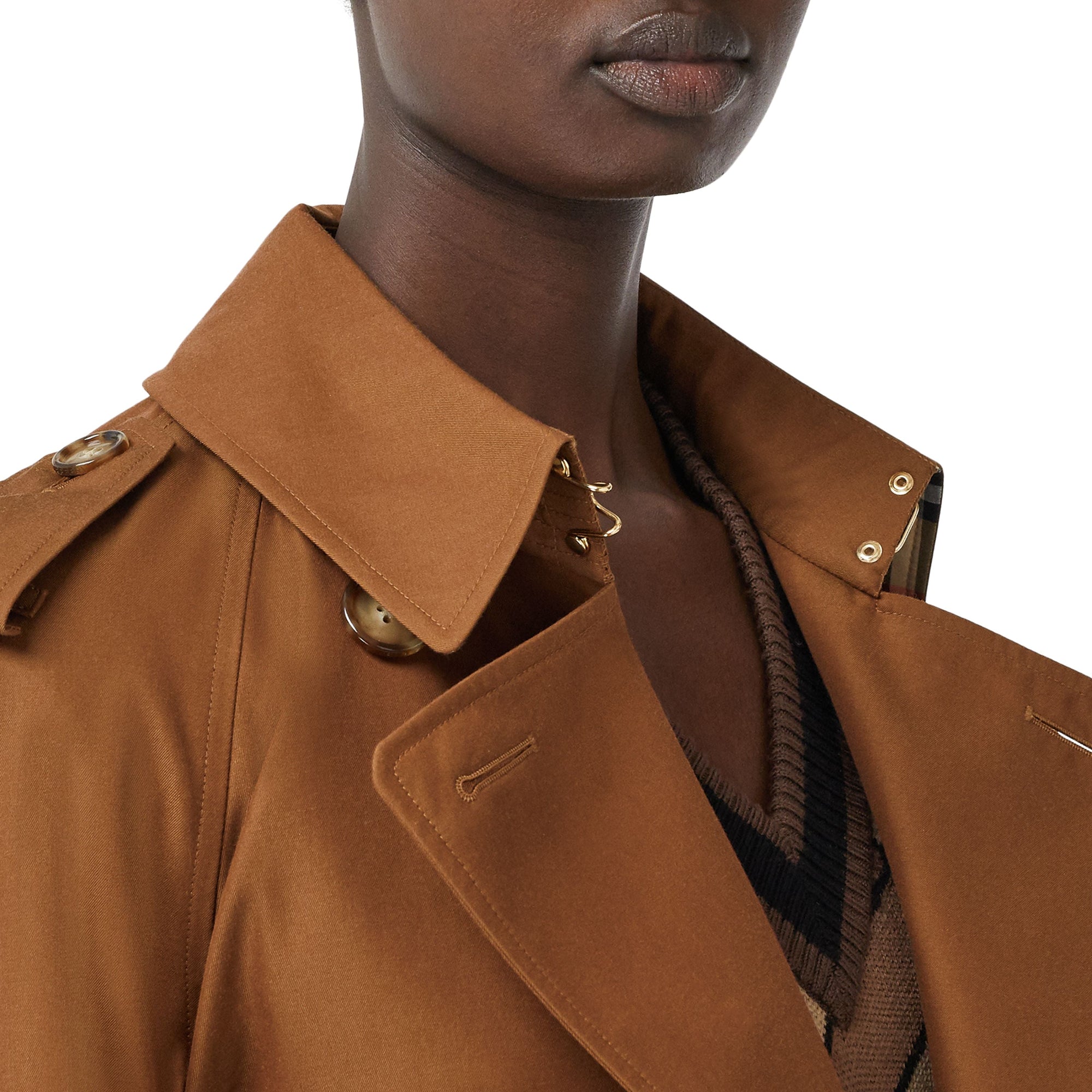 Trench The Waterloo - Chestnut Brown