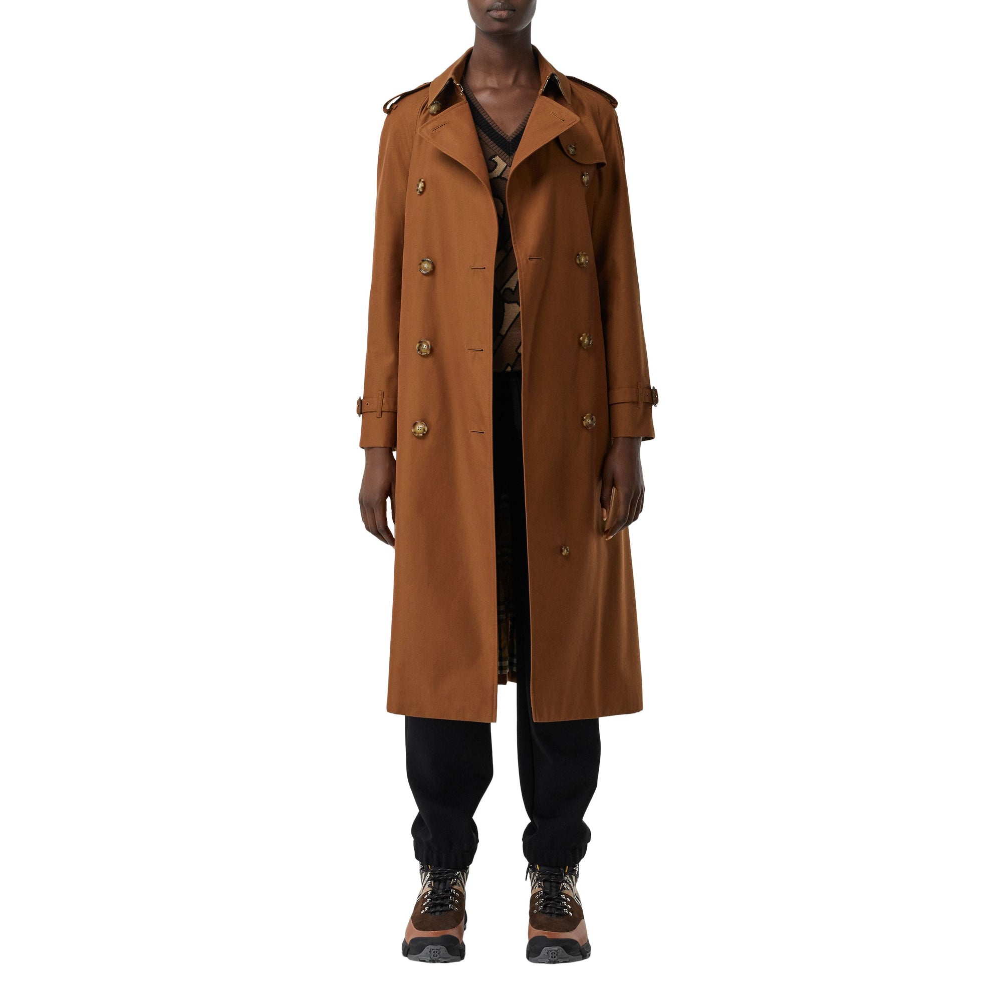 Trench The Waterloo - Chestnut Brown