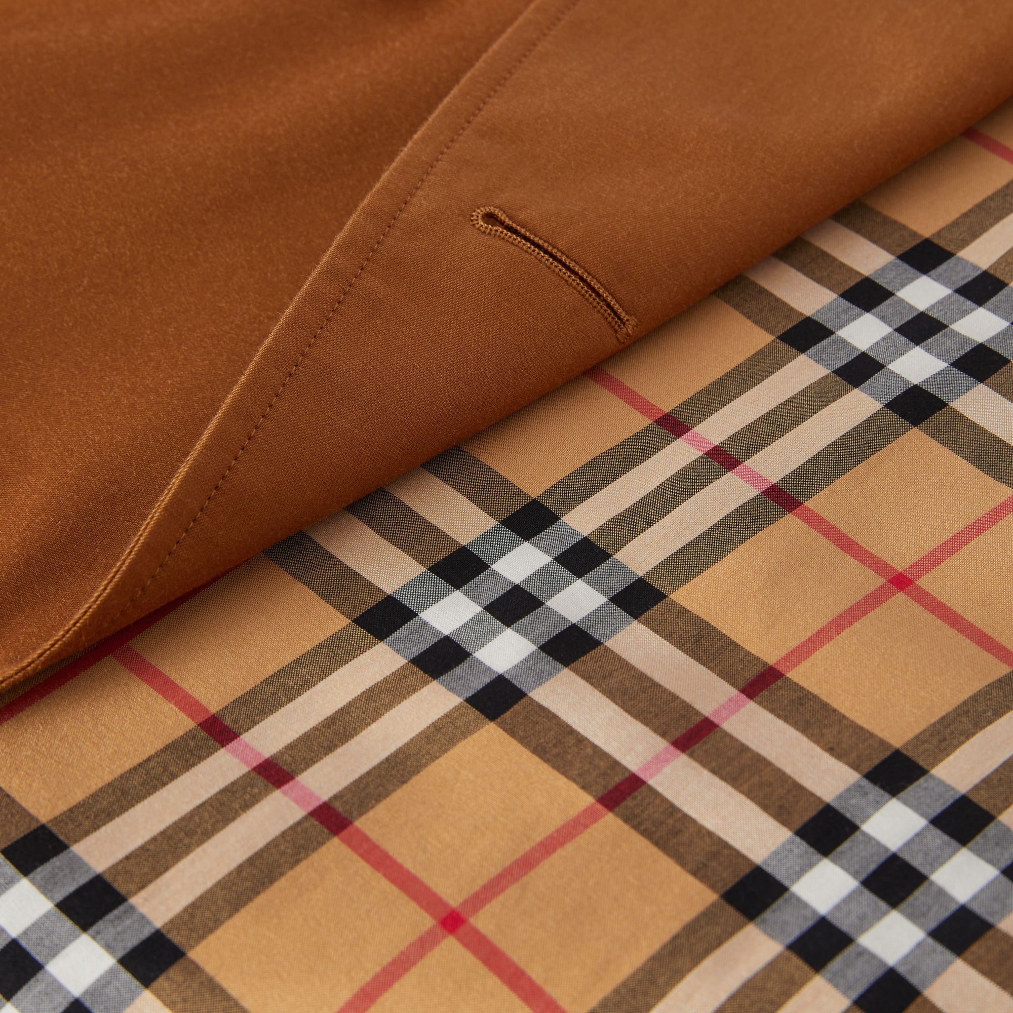 Trench The Waterloo - Chestnut Brown