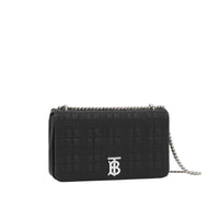 Sac Lola moyen matelassé en cuir grainé - Black