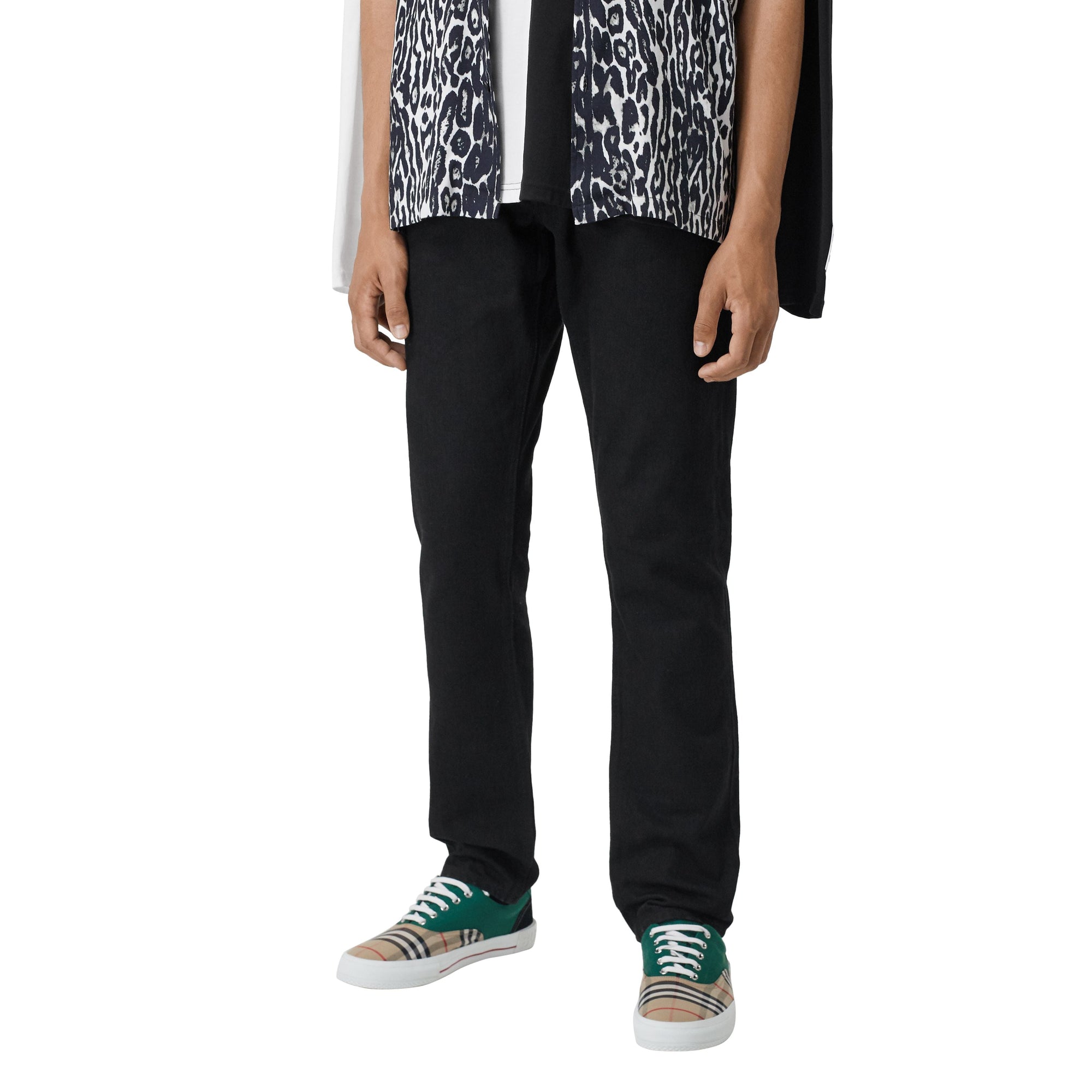 Jean droit en denim japonais - Black