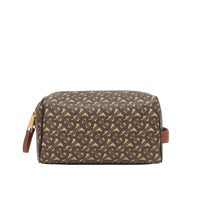 Pochette de voyage en toile écologique Monogram - Bridle Brown